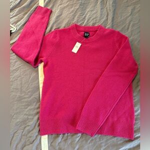 GAP Pink knit Crewneck Pullover